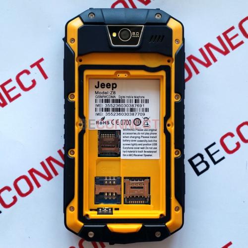 Jeep Z8 512MB/4GB Yellow